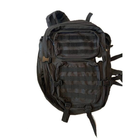 Generic Black Tactical Backpack - Picture 1 of 5
